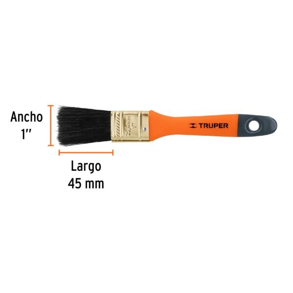 BROCHA PROFESIONAL DE 1″ CON MANGO DE PLÁSTICO, [TRUPER]