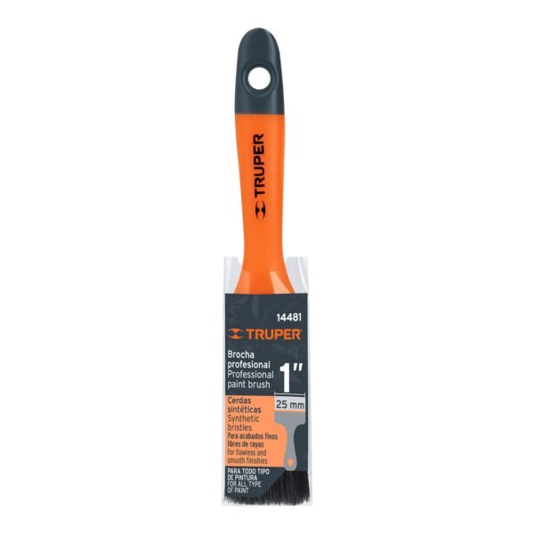 BROCHA PROFESIONAL DE 1″ CON MANGO DE PLÁSTICO, [TRUPER]