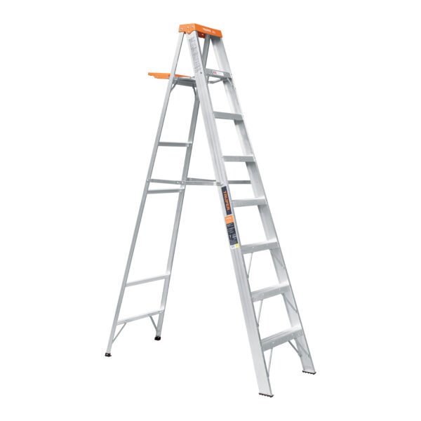 ESCALERA TIPO TIJERA TIPO II 7 PELDAÑOS Y BANDEJA [TRUPER]